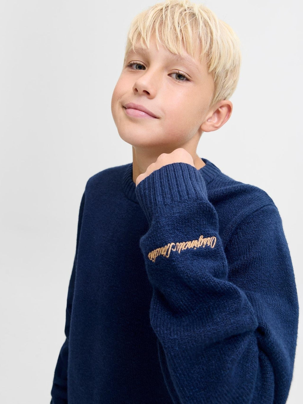 -JORNORREBRO KNIT CREW NECK LN JNR 