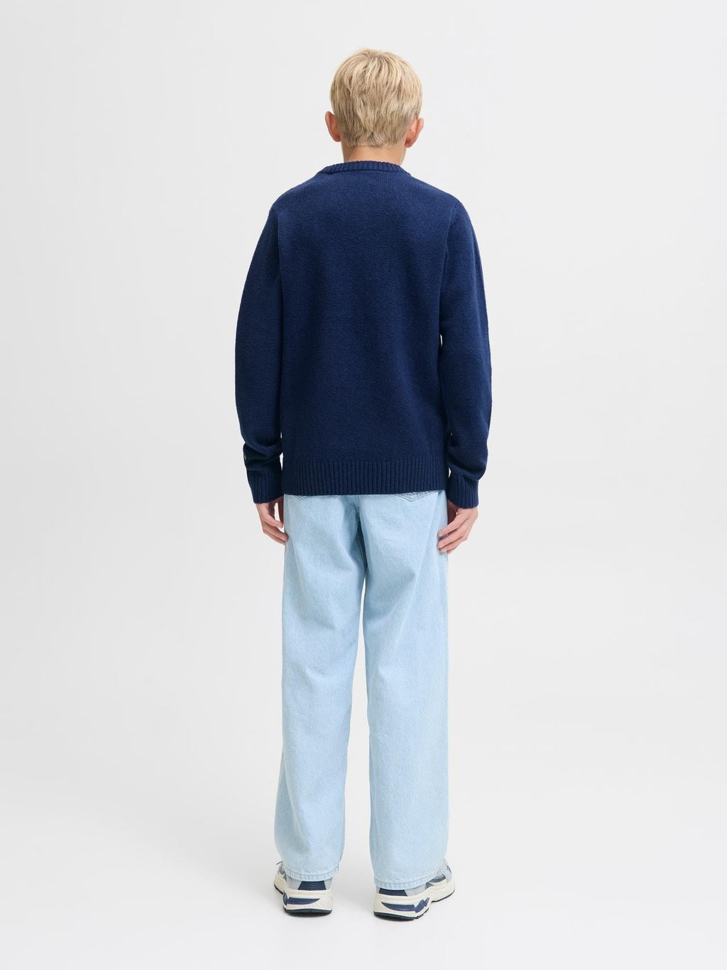 -JORNORREBRO KNIT CREW NECK LN JNR 