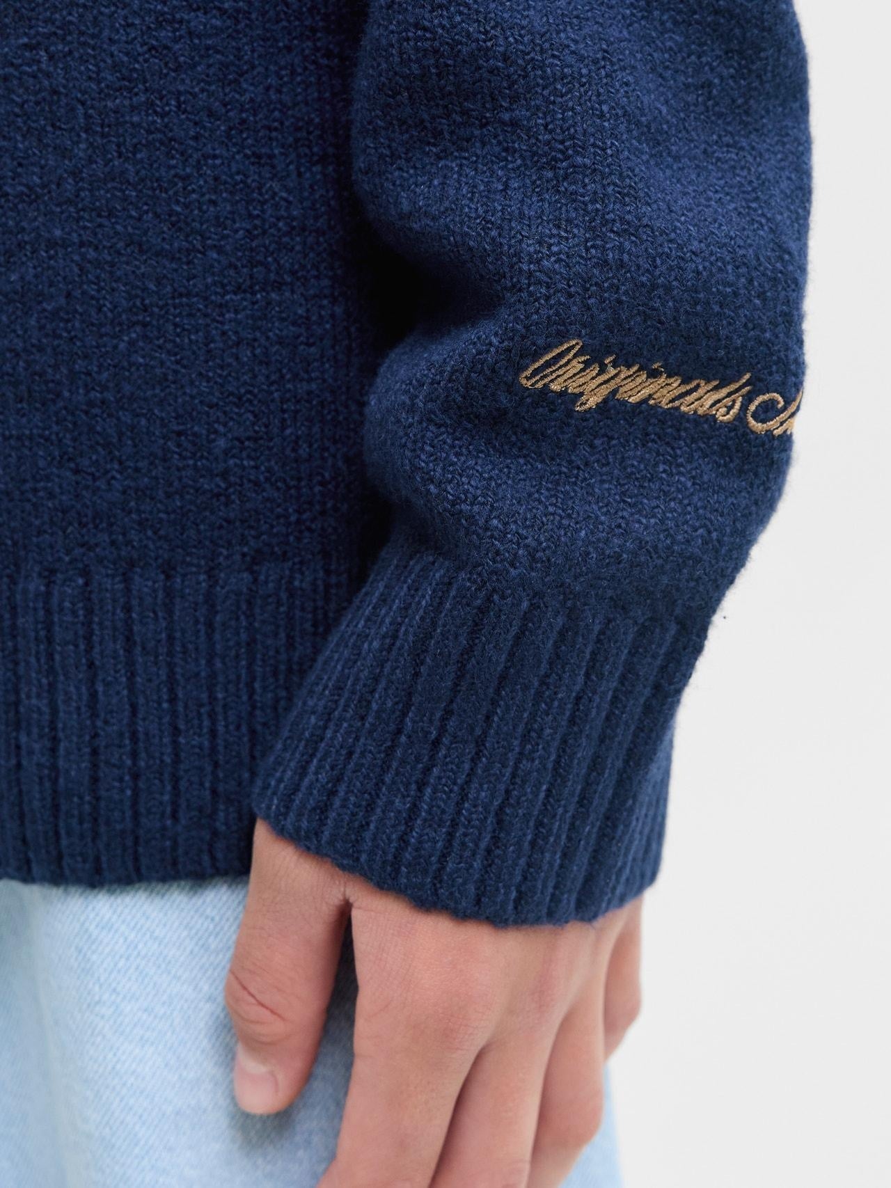 -JORNORREBRO KNIT CREW NECK LN JNR 
