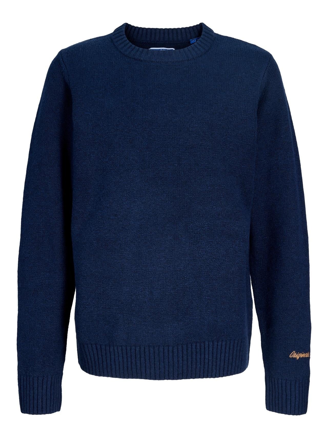 -JORNORREBRO KNIT CREW NECK LN JNR 