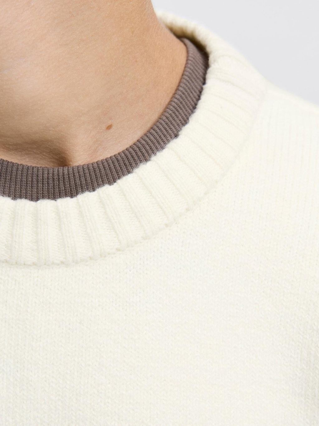 -JORNORREBRO KNIT CREW NECK LN JNR 