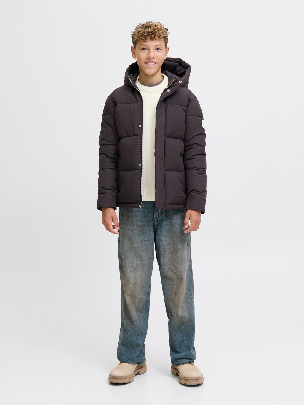-JORNORREBRO KNIT CREW NECK LN JNR 