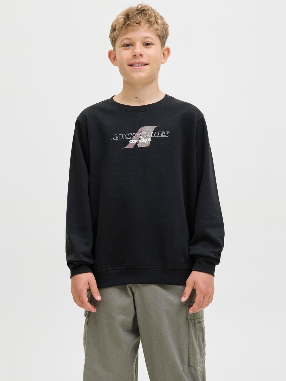 JCOTIER PRINT SWEAT CREW NECK SN JNR 