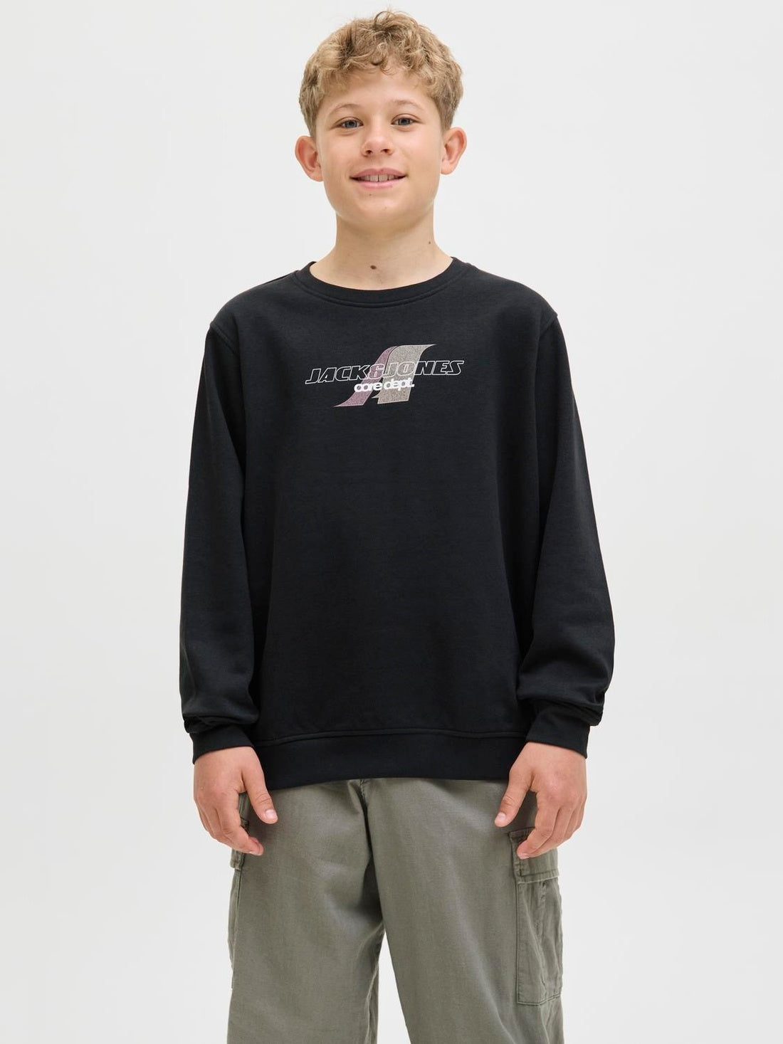 JCOTIER PRINT SWEAT CREW NECK SN JNR 