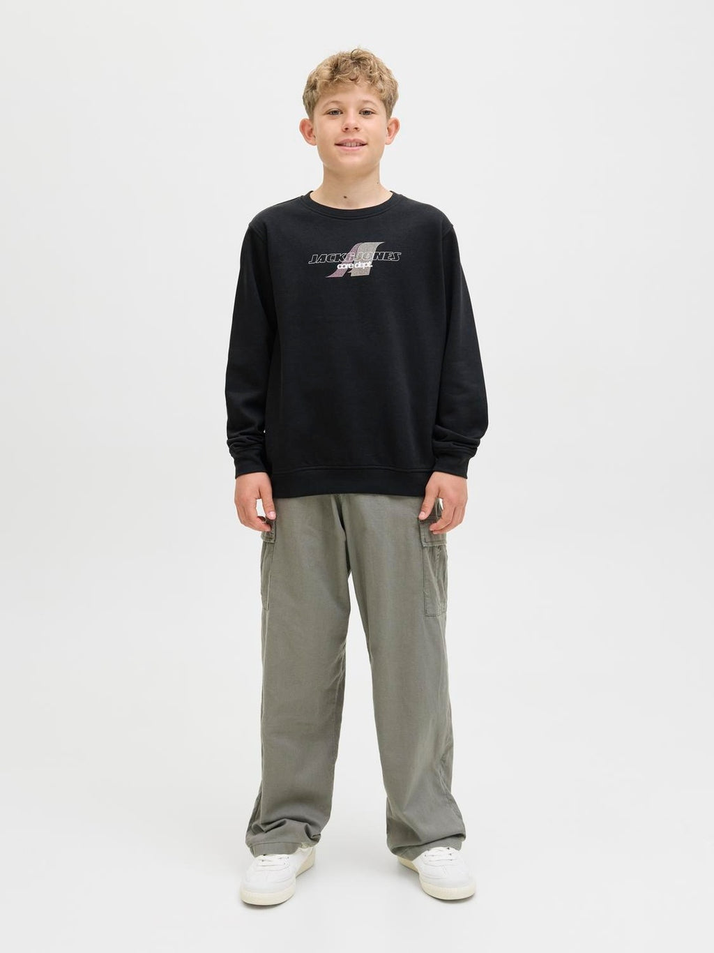 JCOTIER PRINT SWEAT CREW NECK SN JNR 