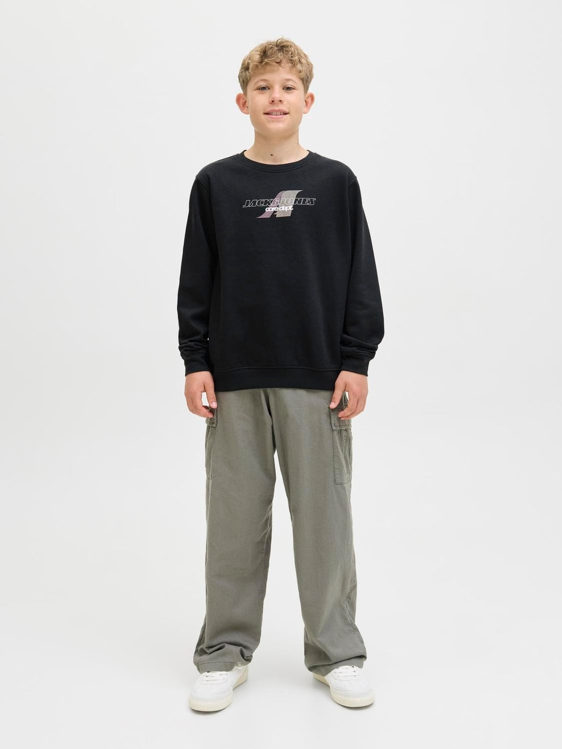 JCOTIER PRINT SWEAT CREW NECK SN JNR 