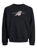 JACK JONES KIDS JCOTIER PRINT SWEAT CREW NECK SN JNR