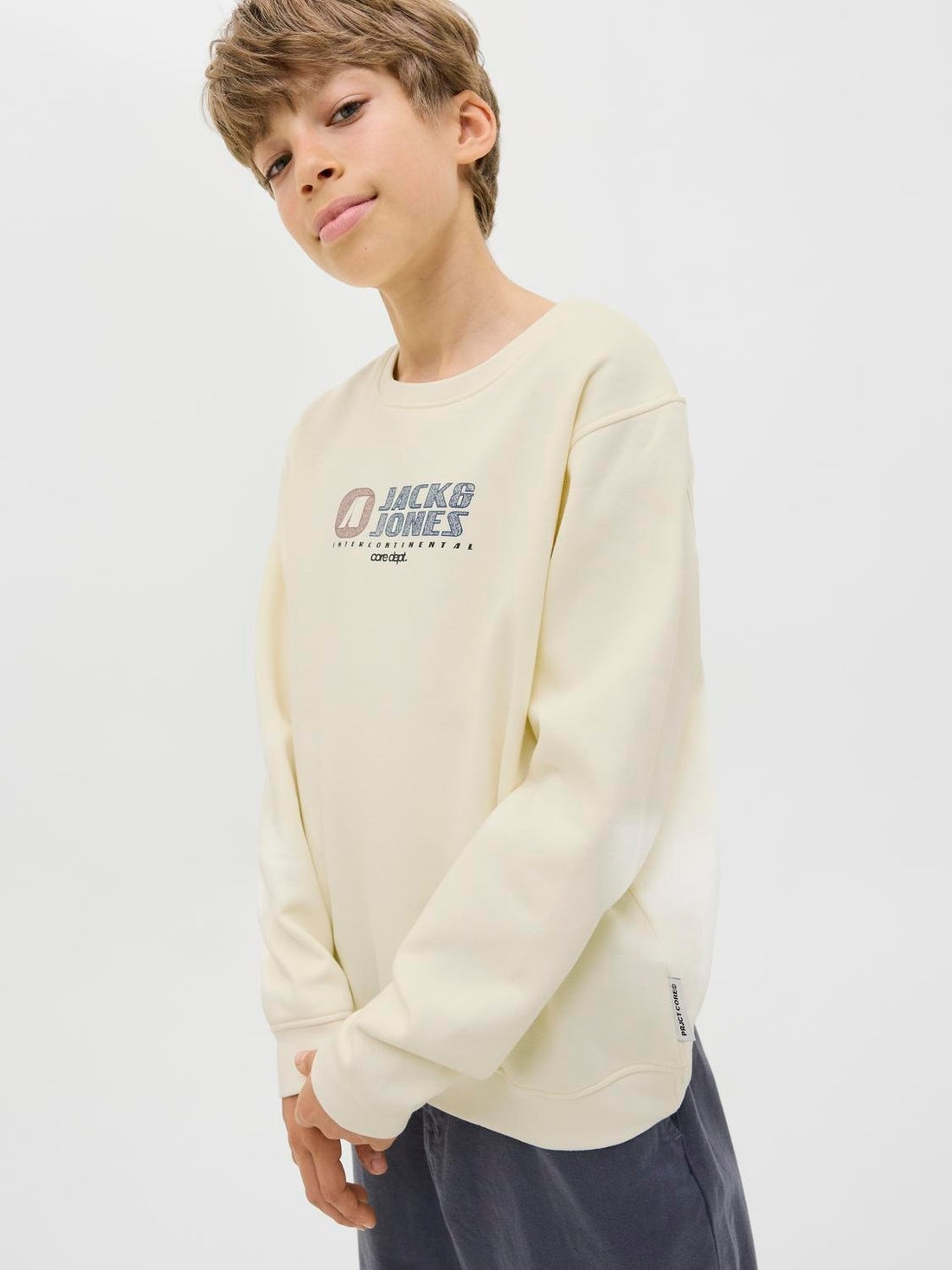 JCOTIER PRINT SWEAT CREW NECK SN JNR 