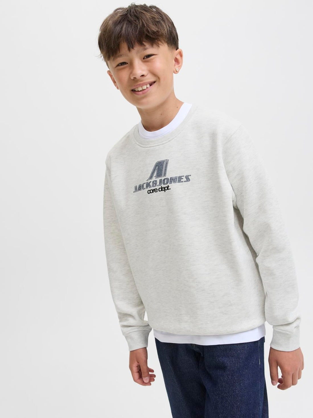 JCOTIER PRINT SWEAT CREW NECK SN JNR 