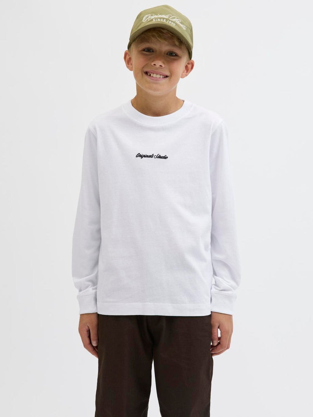 JORNORREBRO EMB TEE LS CREW NECK JNR 