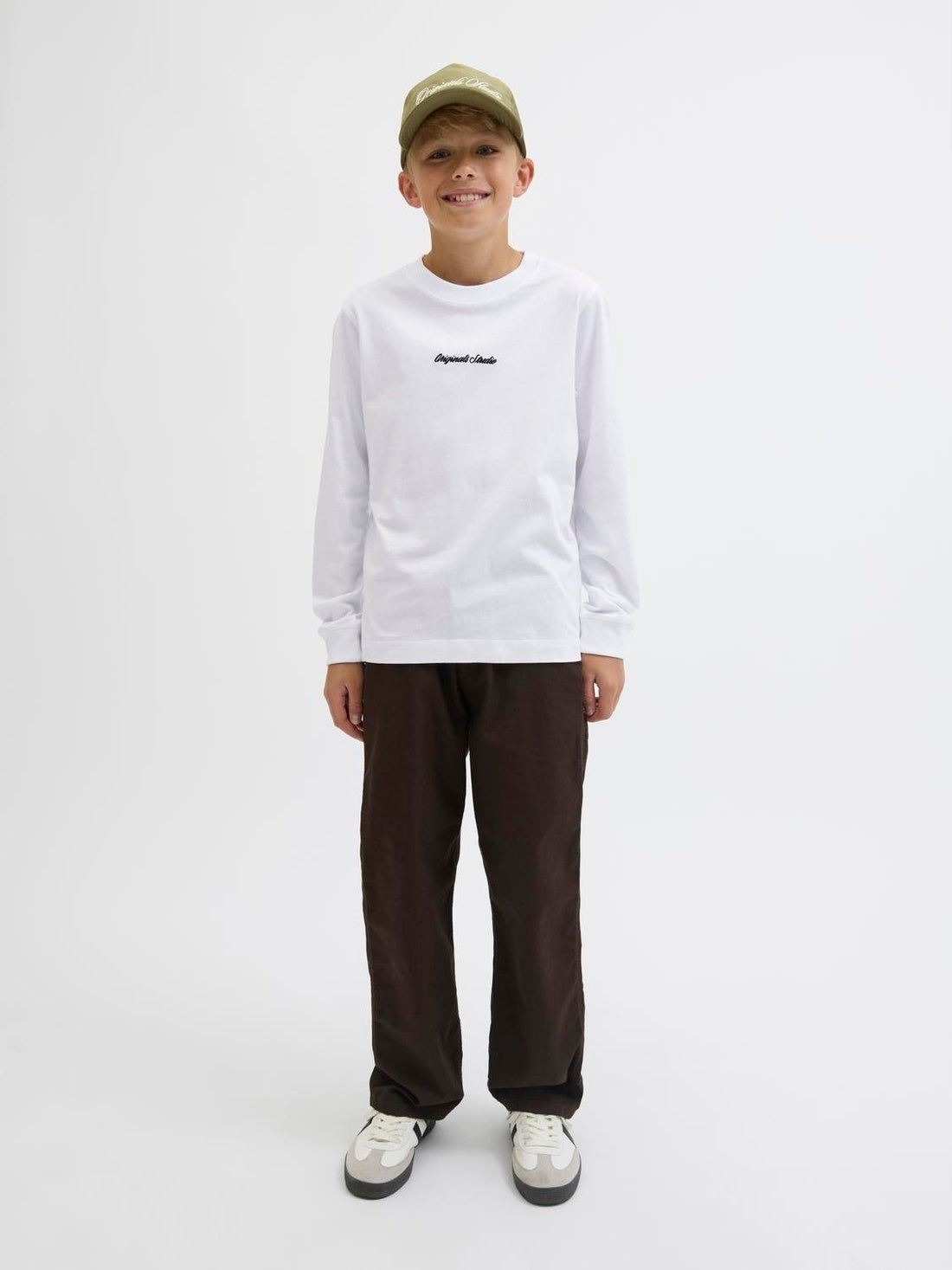 JORNORREBRO EMB TEE LS CREW NECK JNR 