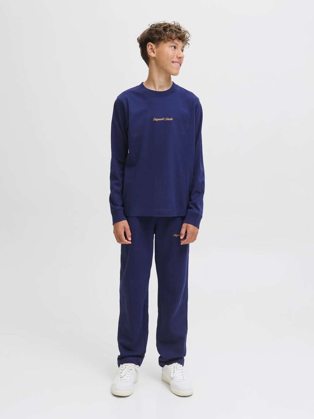 JORNORREBRO EMB TEE LS CREW NECK JNR 