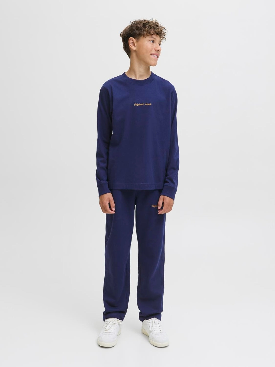 JORNORREBRO EMB TEE LS CREW NECK JNR 