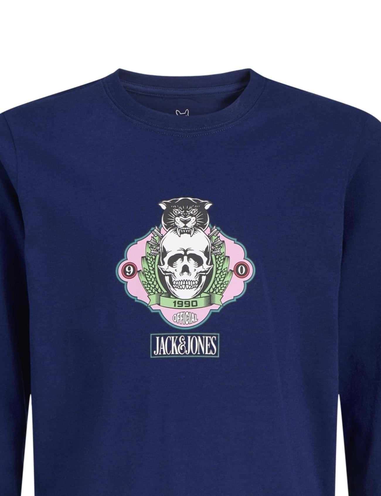 JORSKULL NATURE TEE LS CREW NECK SN JNR 