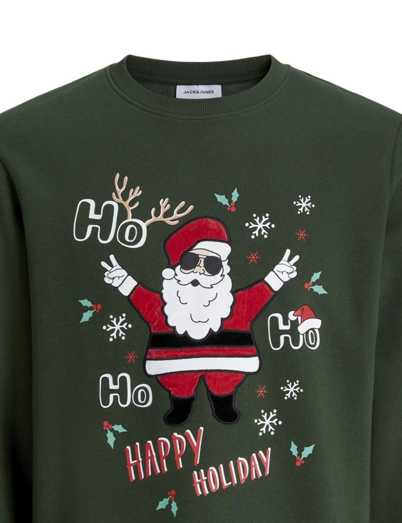 JJCHRISTMAS SWEAT CREW NECK JNR 