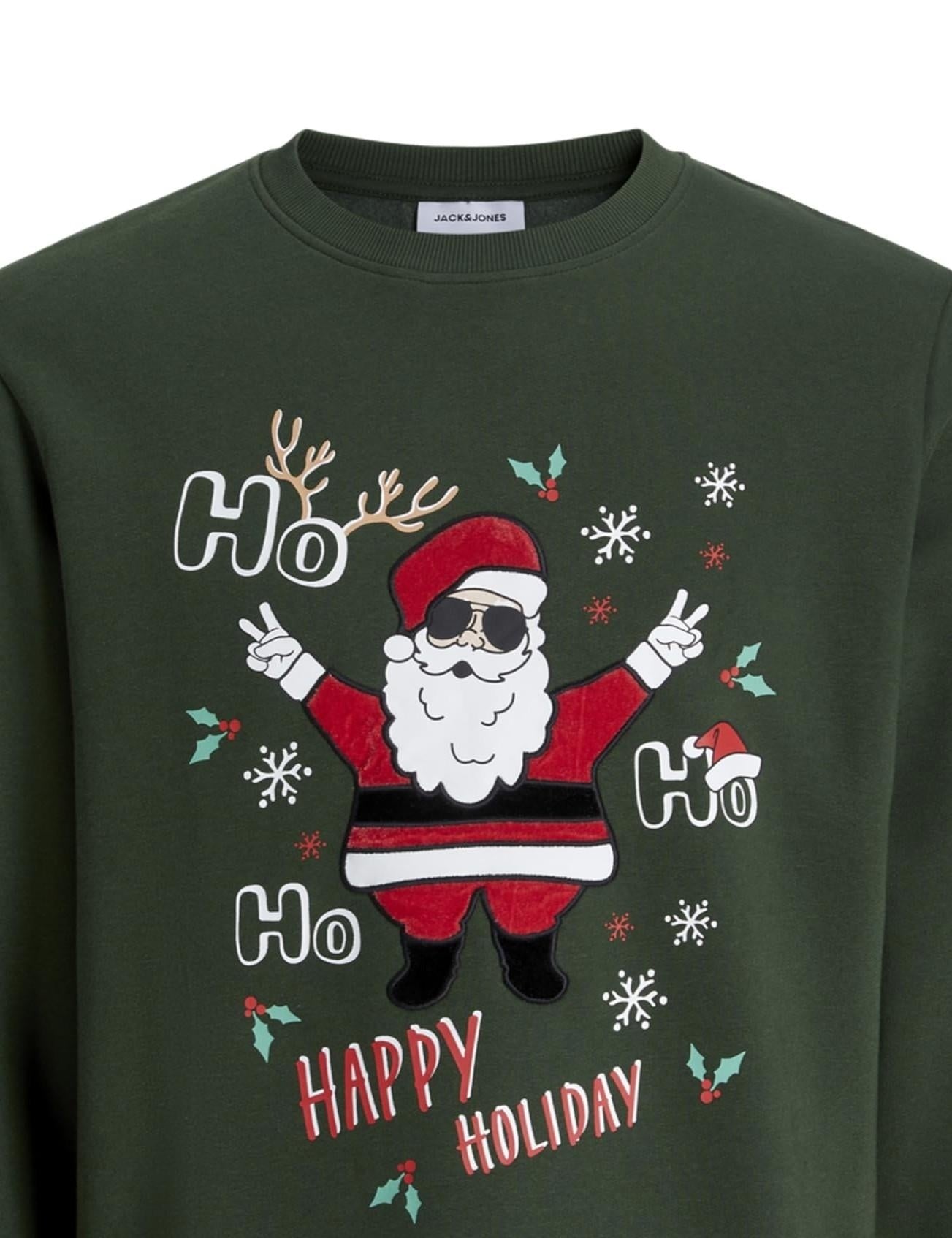 JJCHRISTMAS SWEAT CREW NECK JNR 