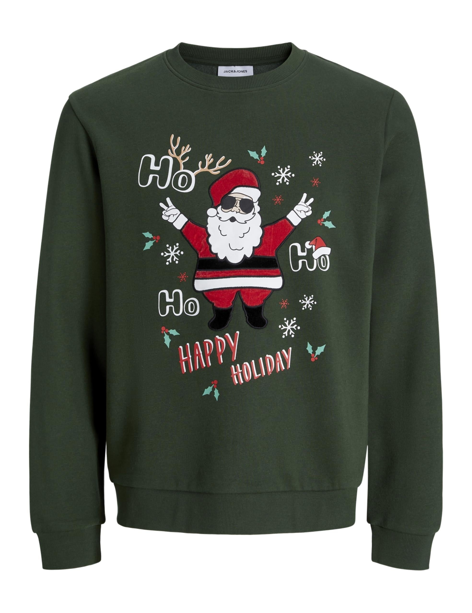 JJCHRISTMAS SWEAT CREW NECK JNR 