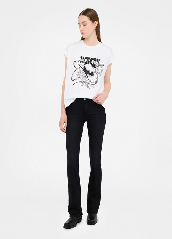 ECS T-SHIRT CON STAMPA 