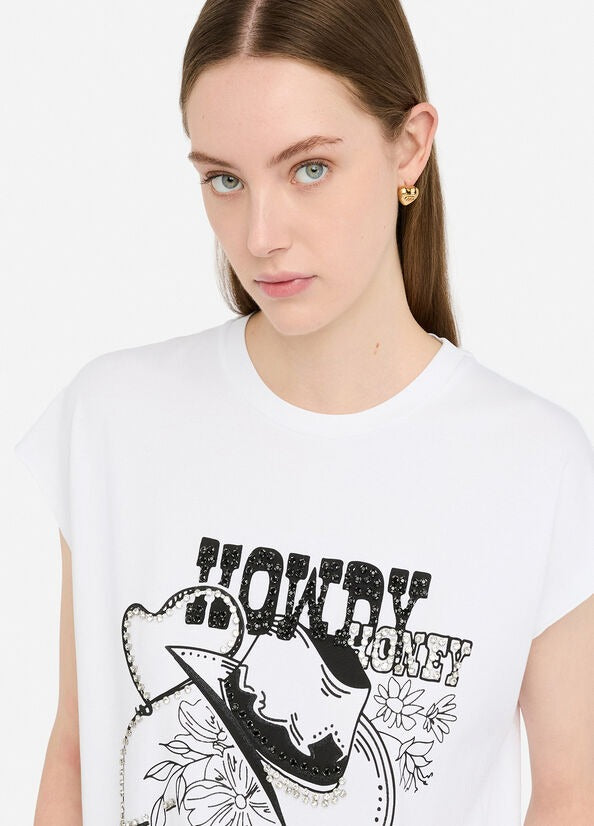 ECS T-SHIRT CON STAMPA 
