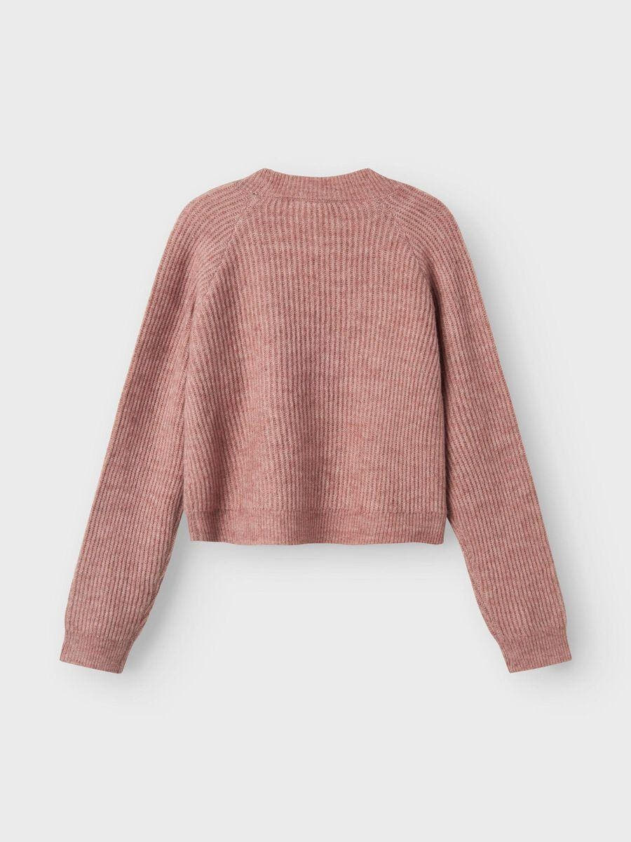 NKFHOLLY BOXY SHORT KNIT CARD NOOS 