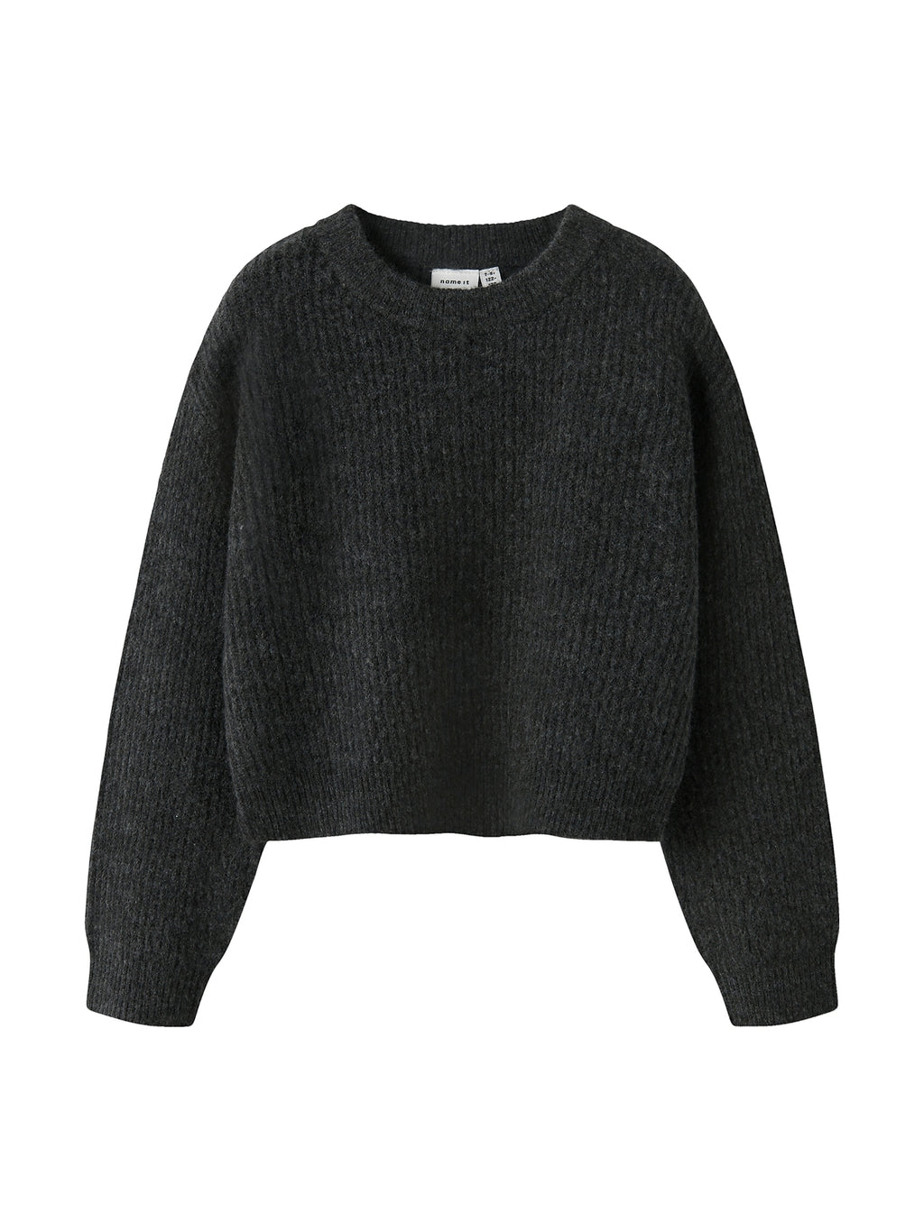 NKFHOLLY LS BOXY SHORT KNIT NOOS 