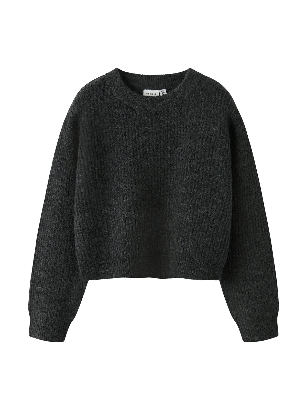 NKFHOLLY LS BOXY SHORT KNIT NOOS 