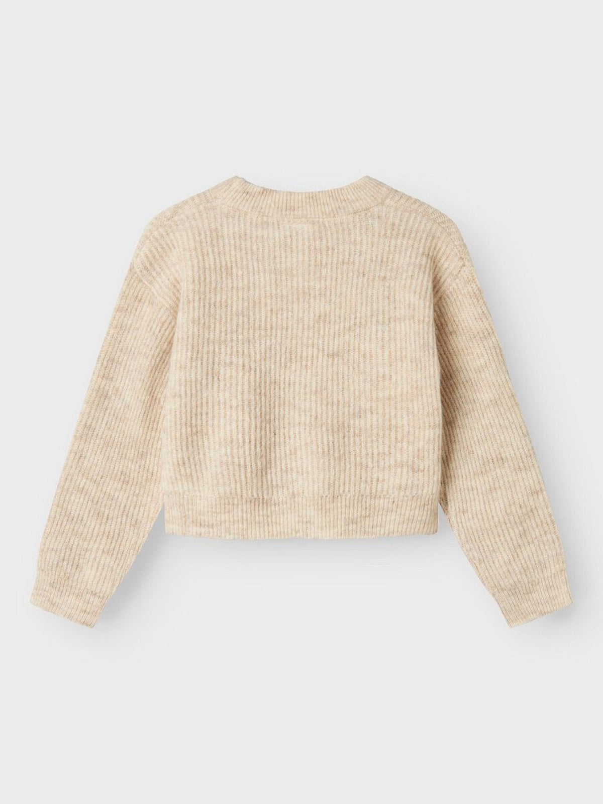 NKFHOLLY LS BOXY SHORT KNIT NOOS 