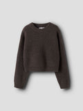 NAME.IT NKFHOLLY LS BOXY SHORT KNIT NOOS