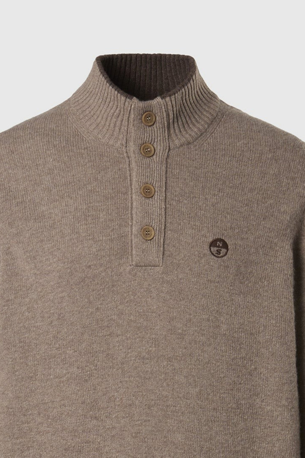 HALF BUTTONS 7GG  KNITWEAR 