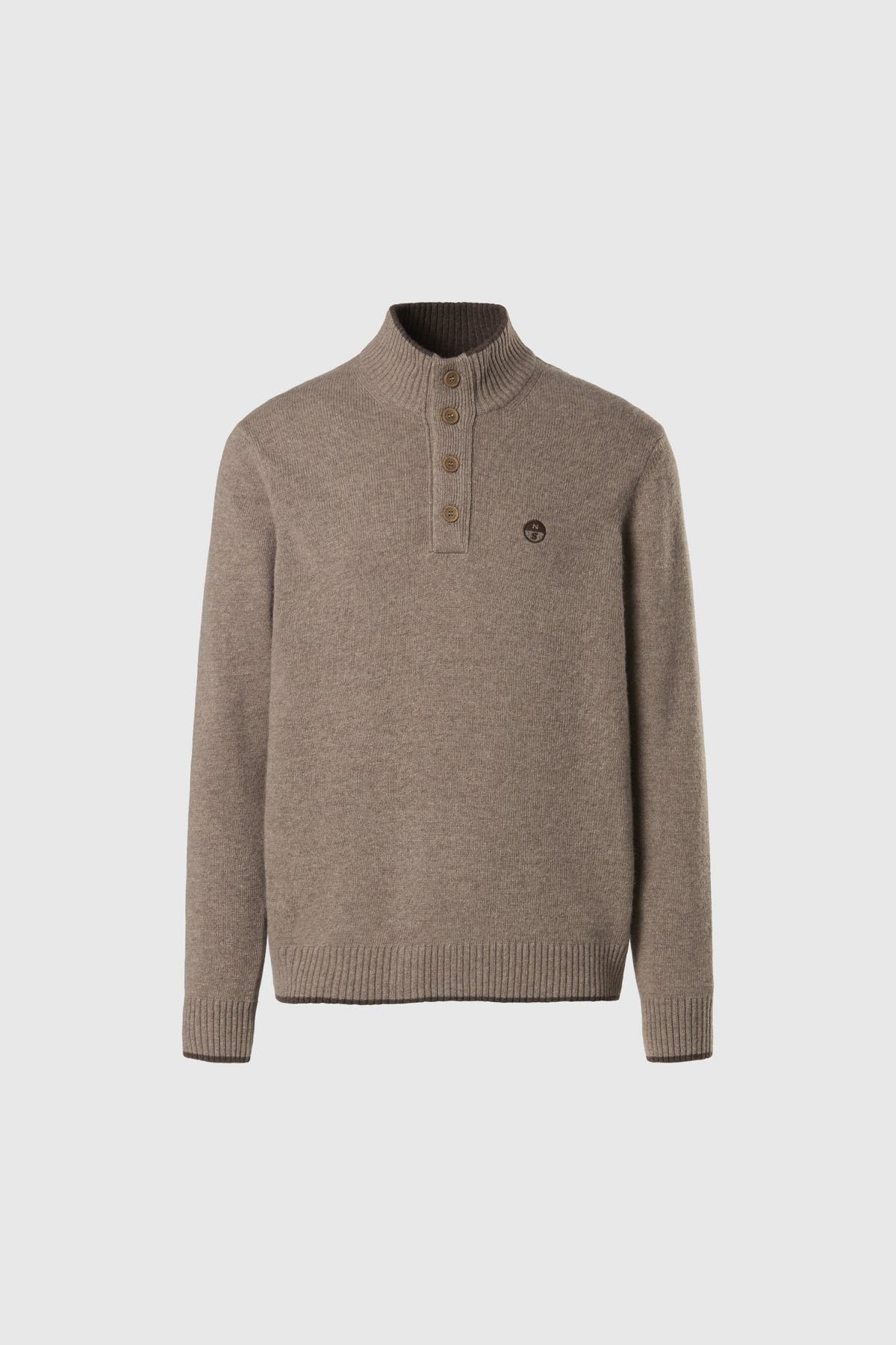 HALF BUTTONS 7GG  KNITWEAR 