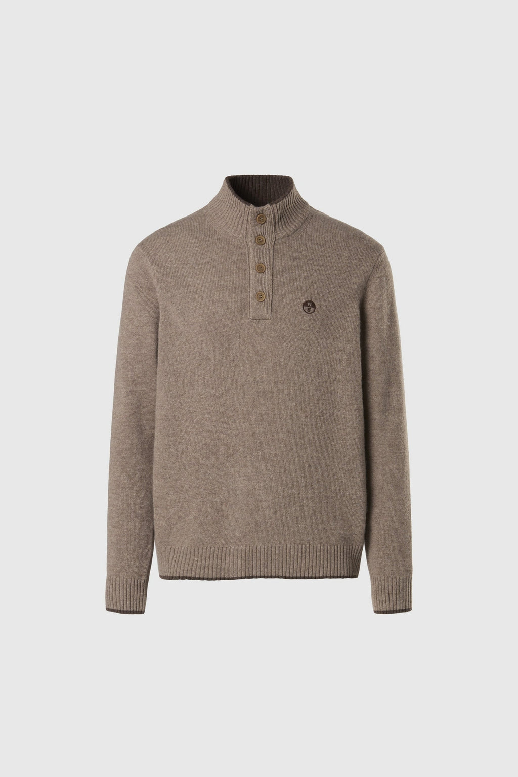 HALF BUTTONS 7GG  KNITWEAR 