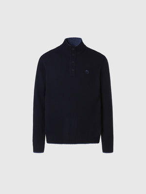 NORTH SAILS HALF BUTTONS 7GG  KNITWEAR