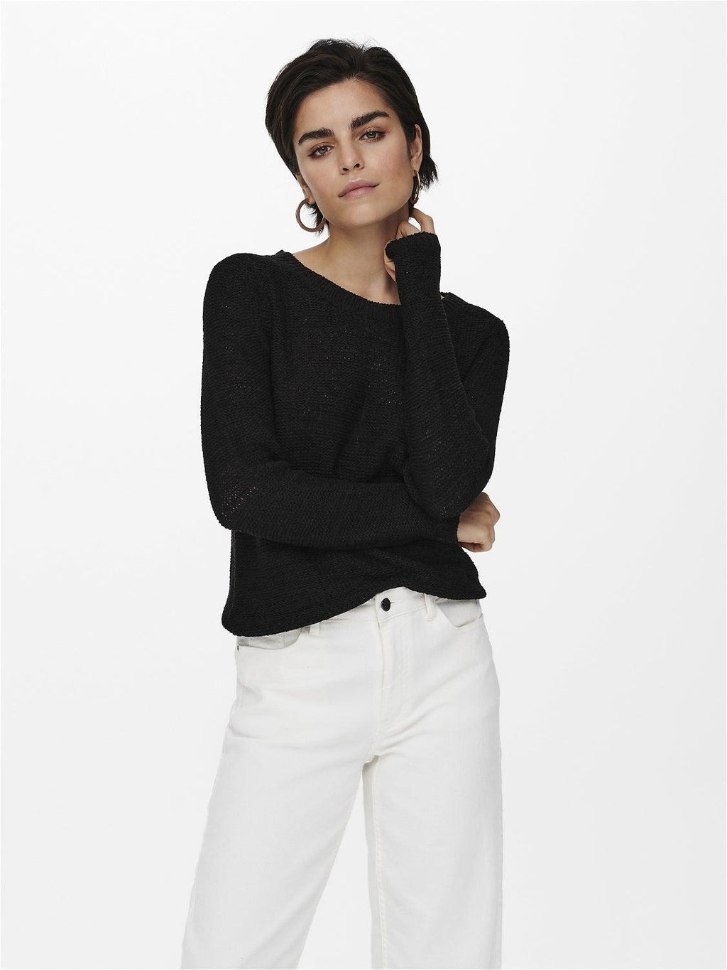ONLGEENA XO L/S PULLOVER KNT NOOS 