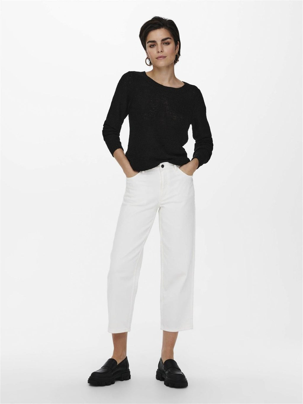 ONLGEENA XO L/S PULLOVER KNT NOOS 