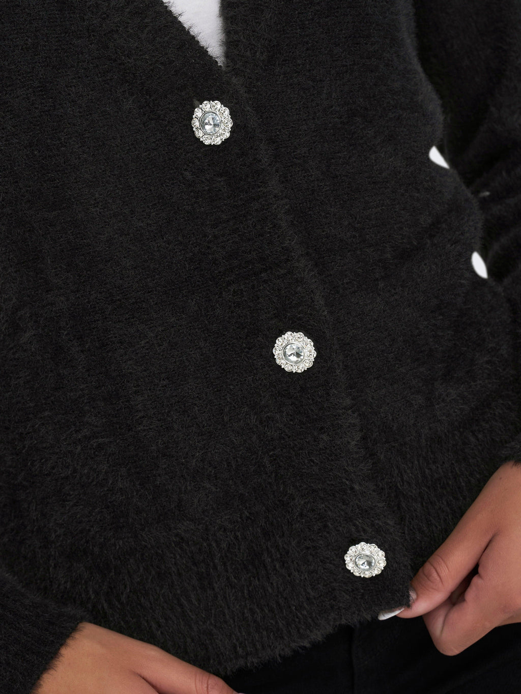 ONLELLA PIUMO LS CARDIGAN KNT NOOS 