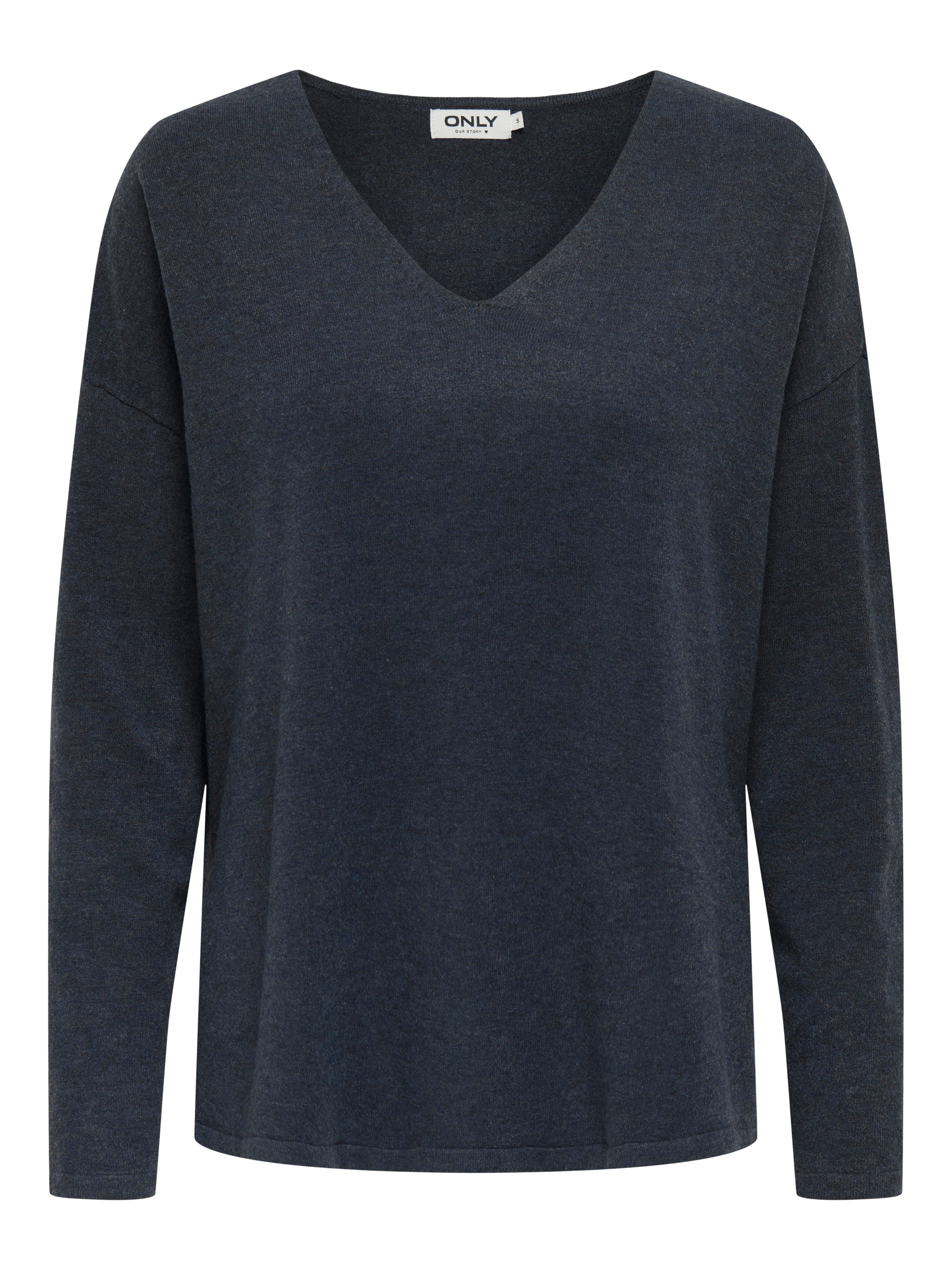 ONLAMALIO LIFE LS V-NECK KNT 