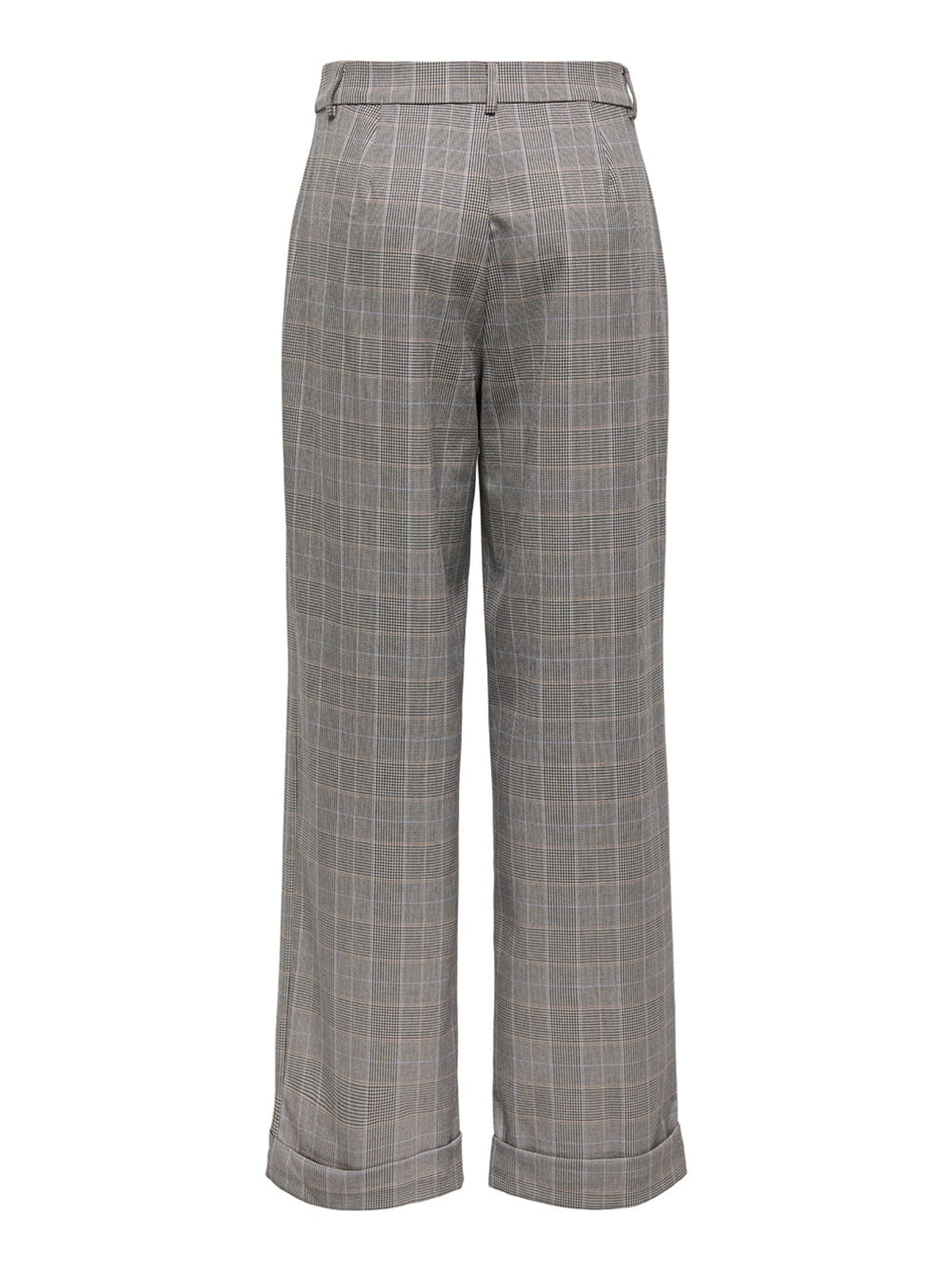 ONLCATIA LIFE MW STR CHECK PANT CC TLR 