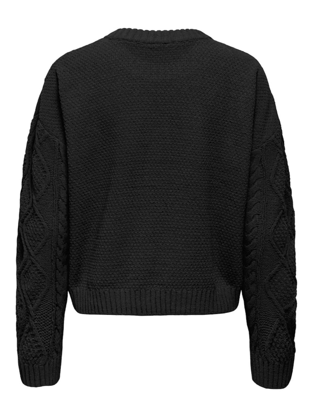 ONLELLY LIFE LS CABLE O-NECK CC KNT 