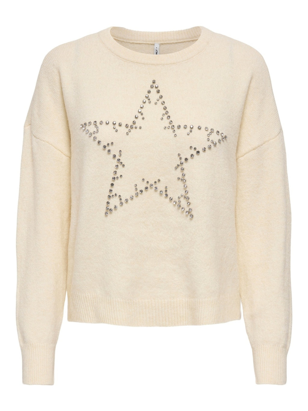 ONLRENATA LIFE LS O-NECK BLING KNT 