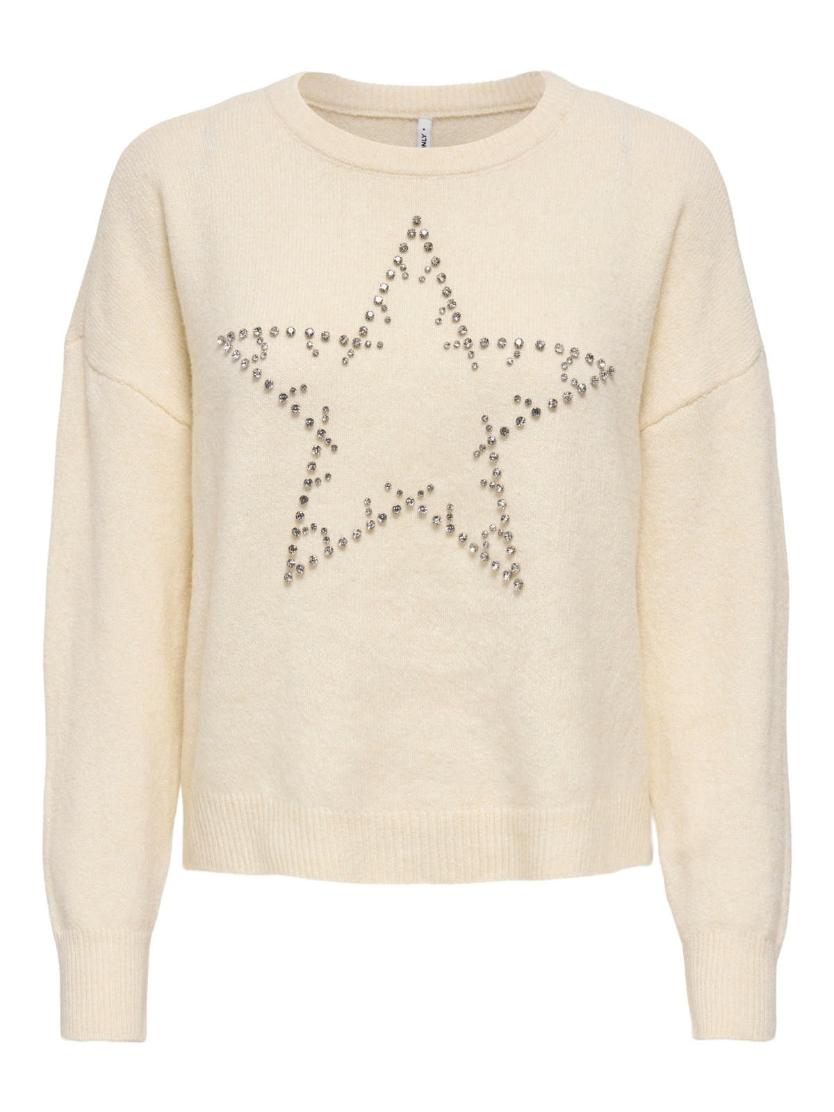 ONLRENATA LIFE LS O-NECK BLING KNT 