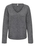 ONLY ONLWHITNEY LIFE LS V-NECK KNT