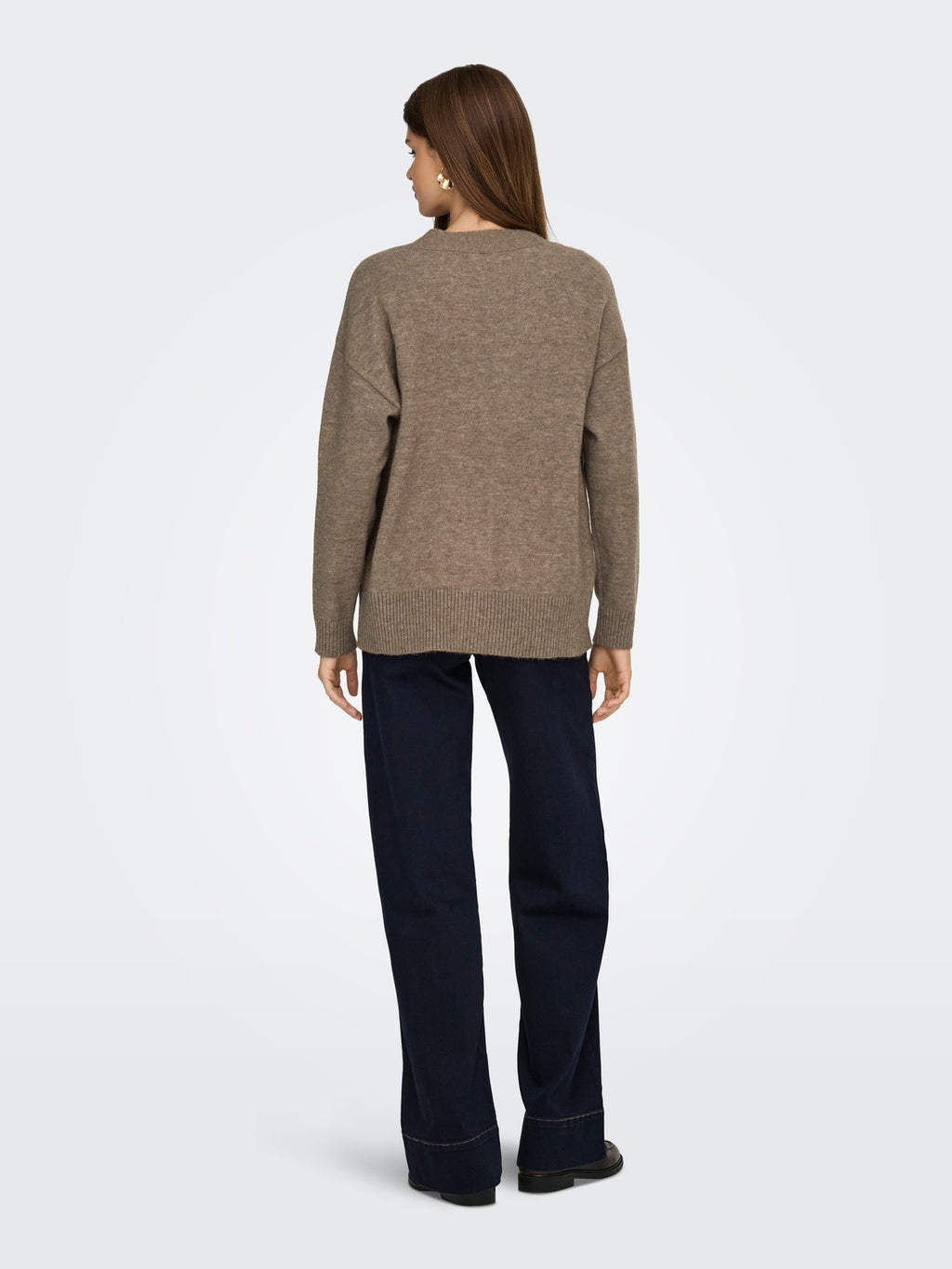 ONLHOUSTON LS CARDIGAN V-NECK KNT 