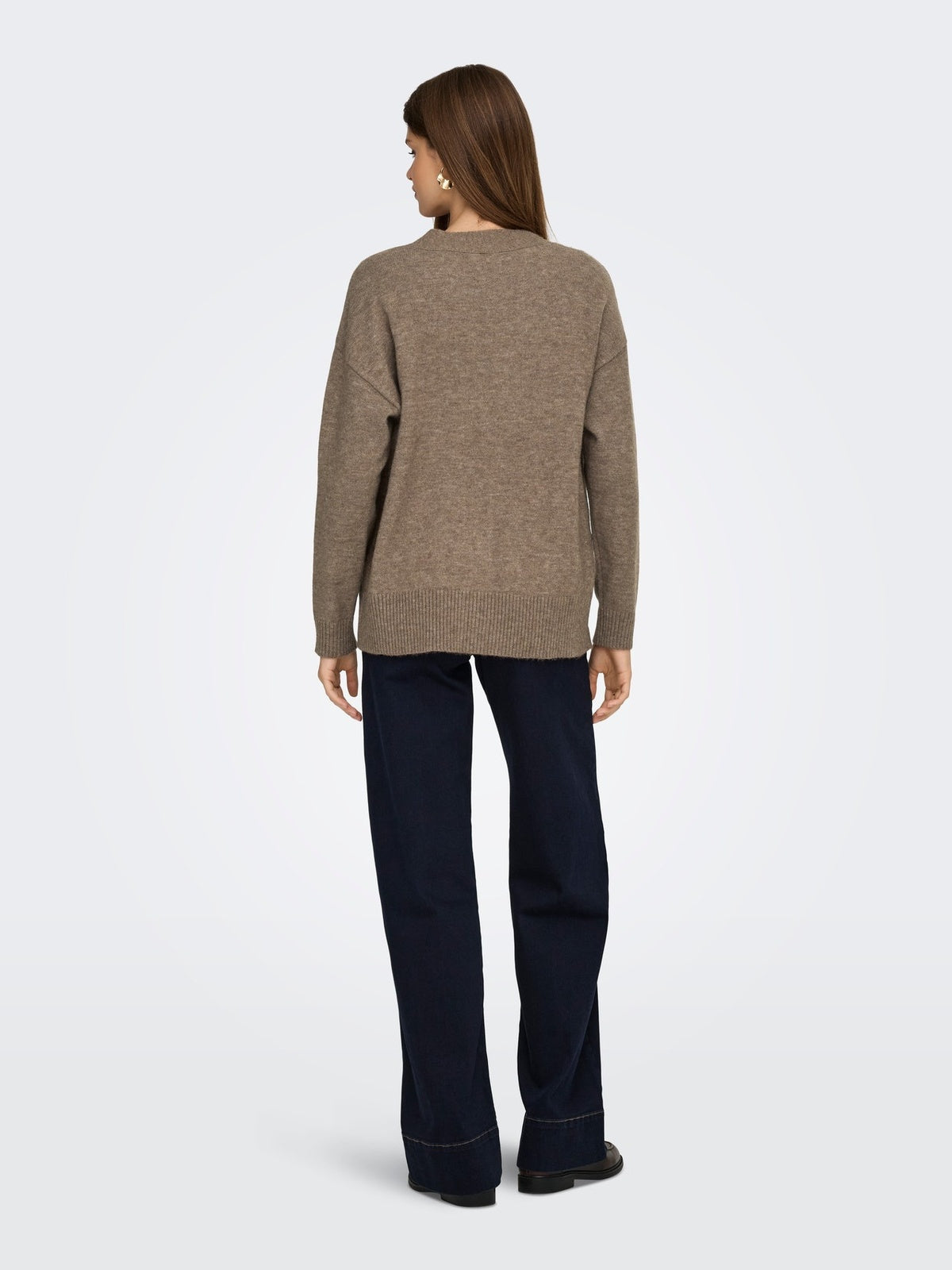 ONLHOUSTON LS CARDIGAN V-NECK KNT 