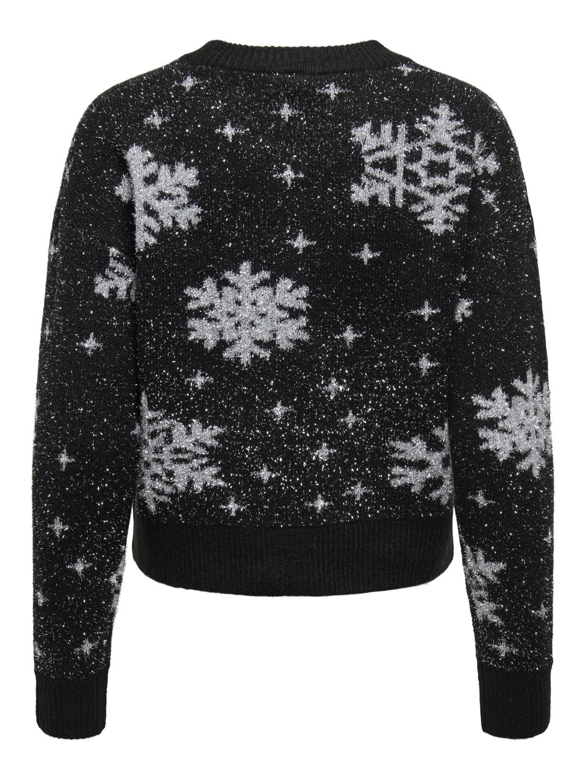 ONLXMAS ROLFA LS ONECK SNOWFLAKES KNT 
