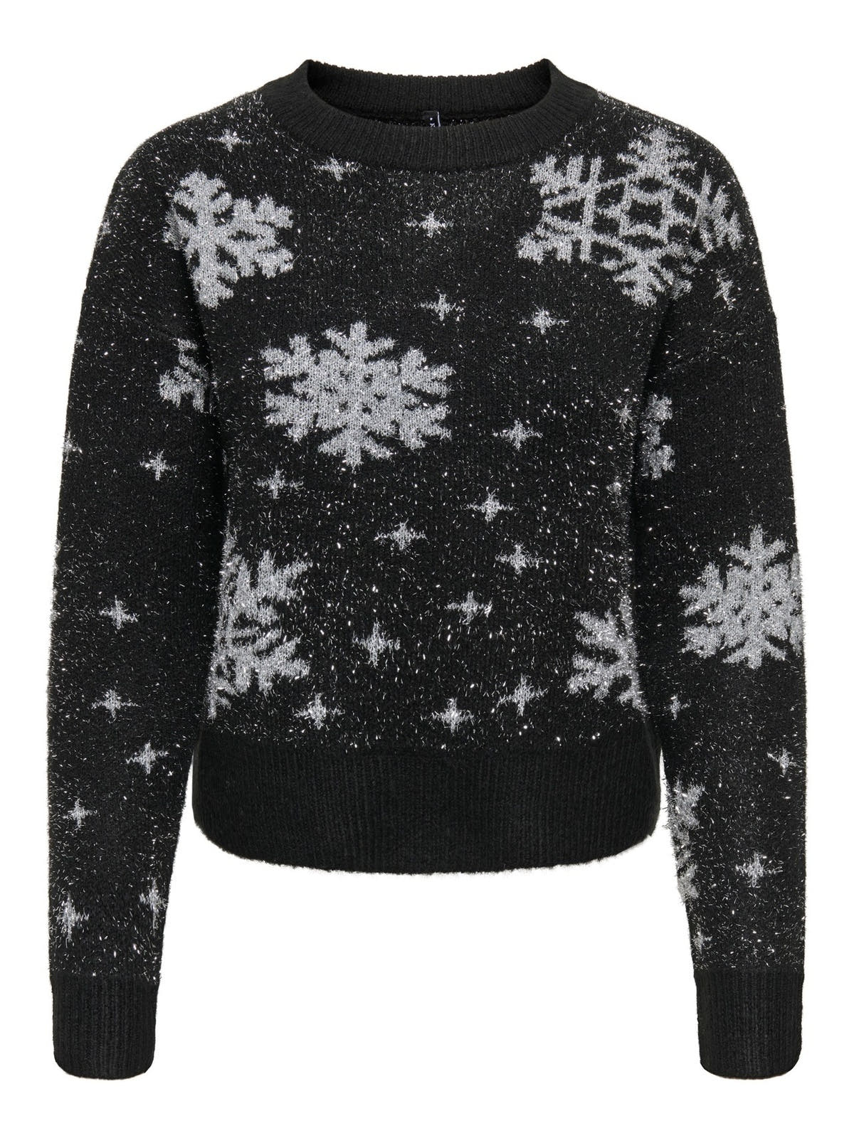 ONLXMAS ROLFA LS ONECK SNOWFLAKES KNT 