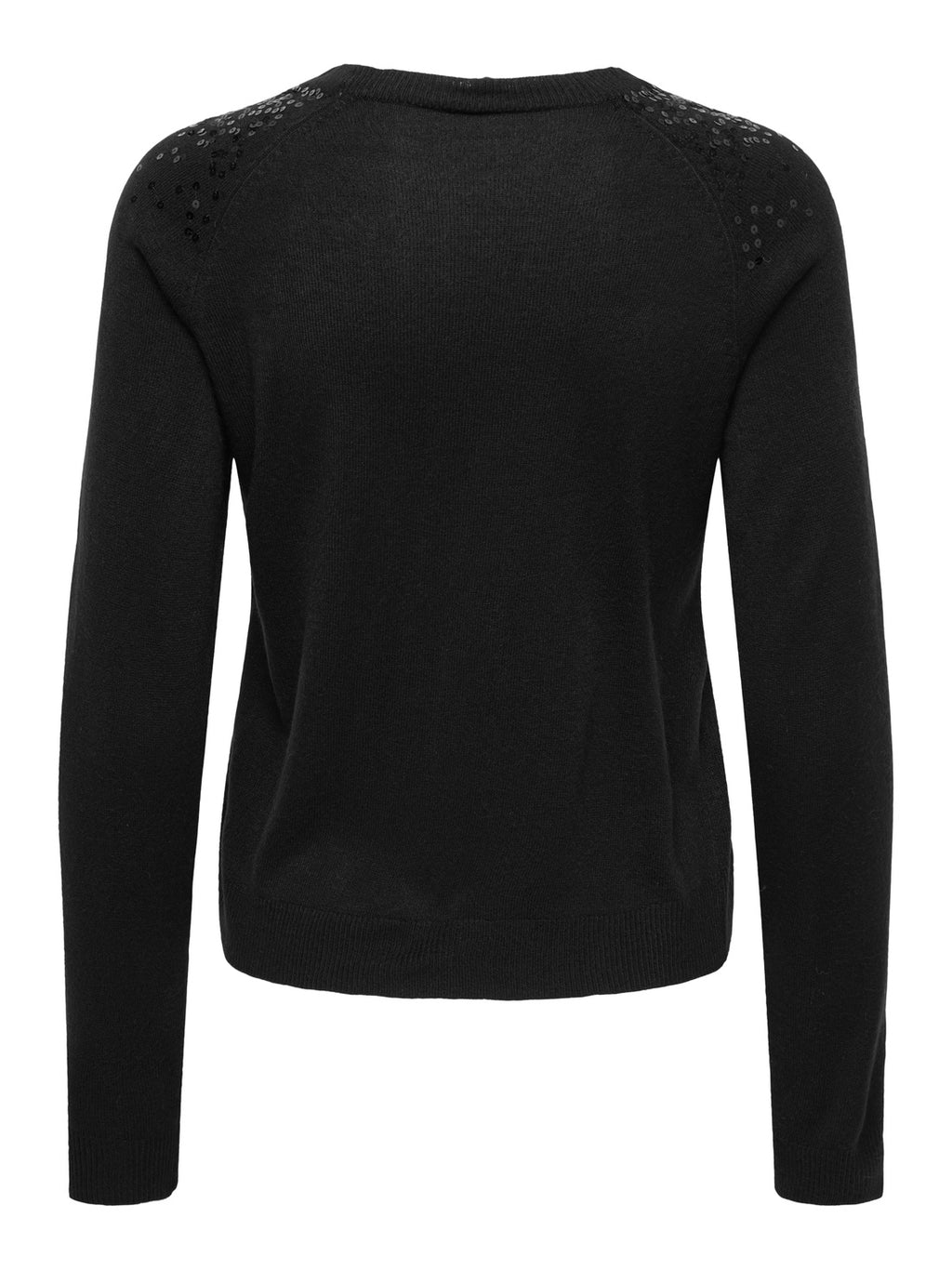 ONLSTARRY LS SEQUIN O-NECK KNT 