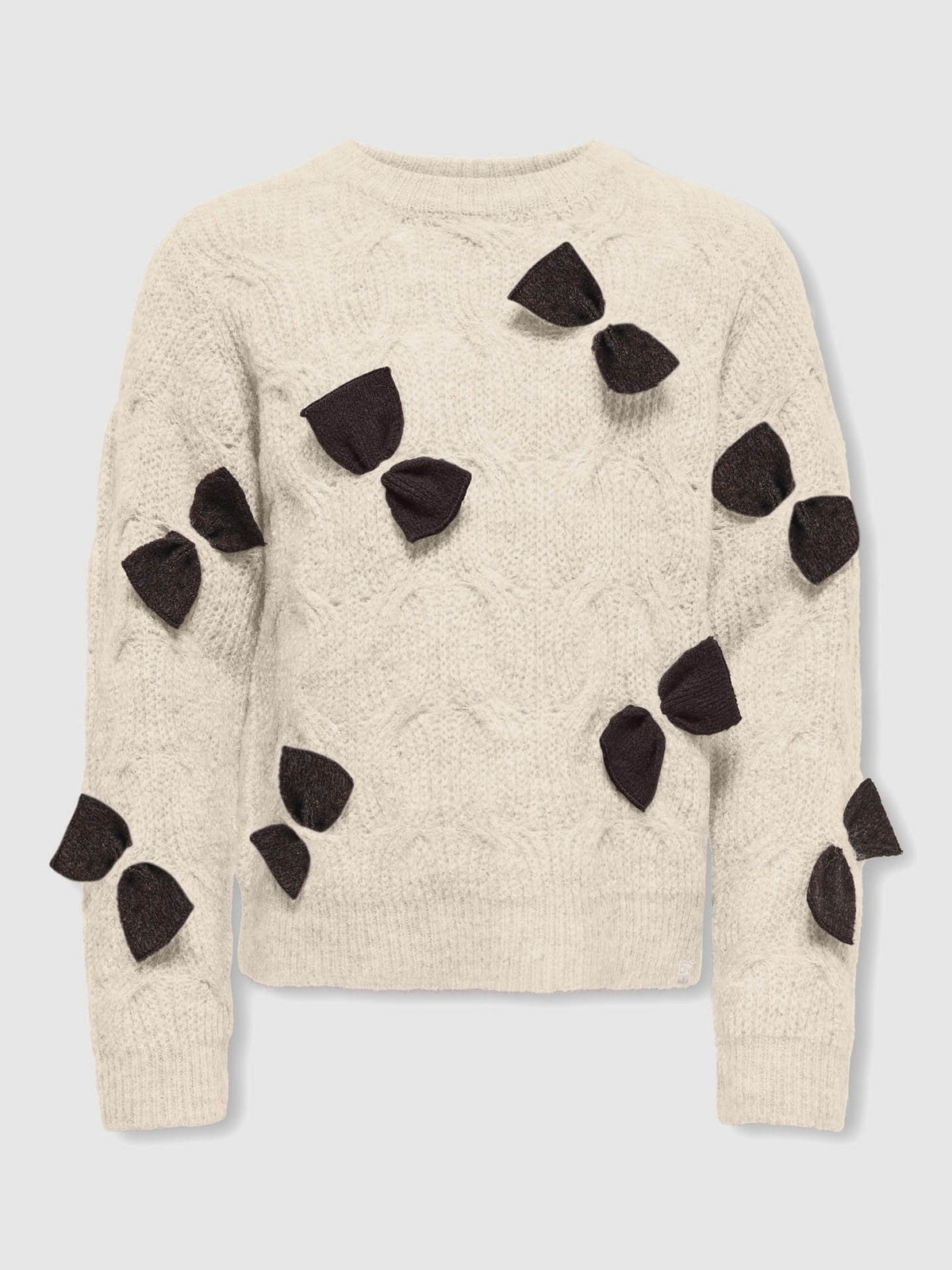 KMGROSALIN L/S O-NECK PULLOVER KNT 