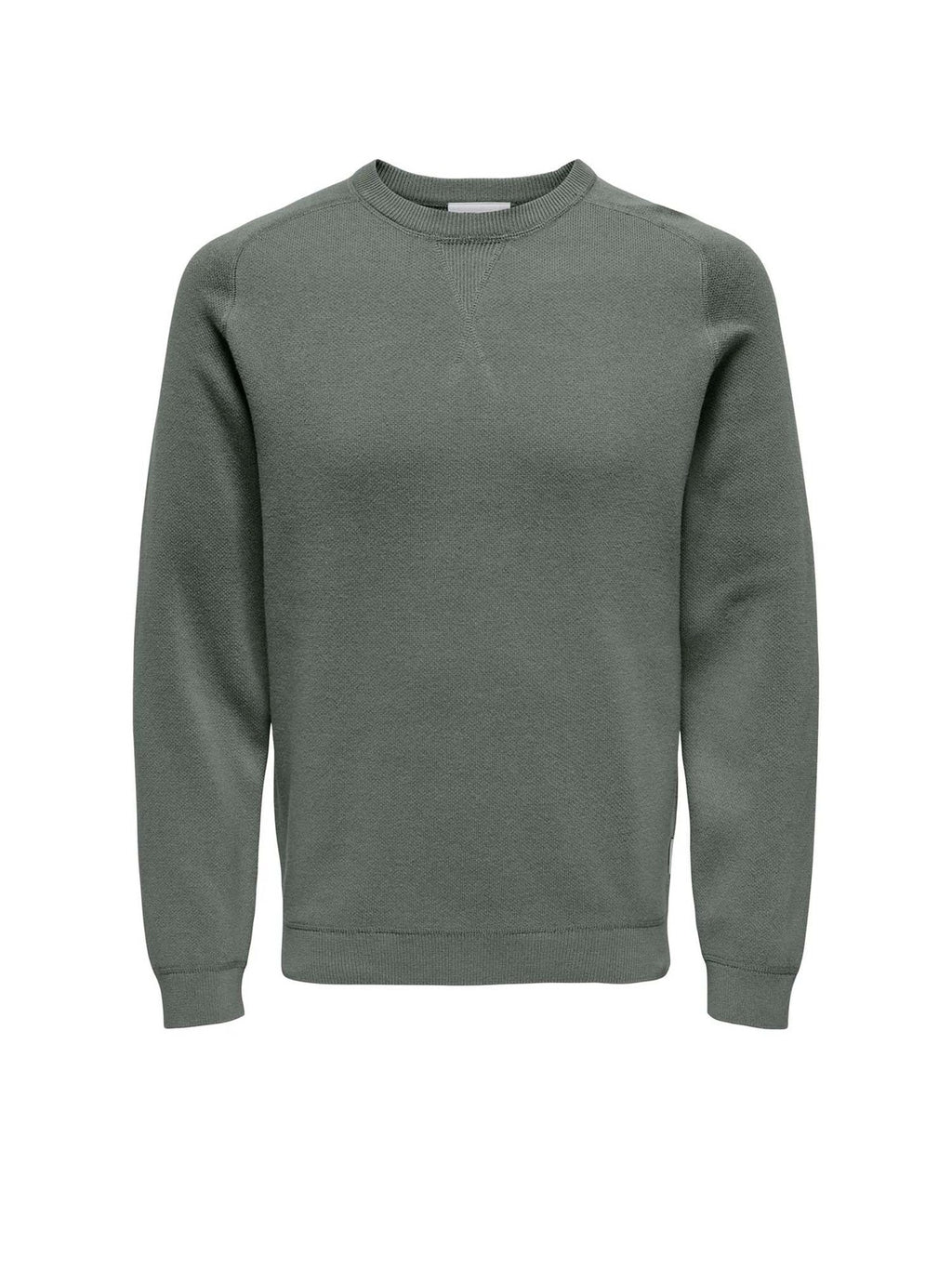 ONSPIN REG 12 CREW KNIT 
