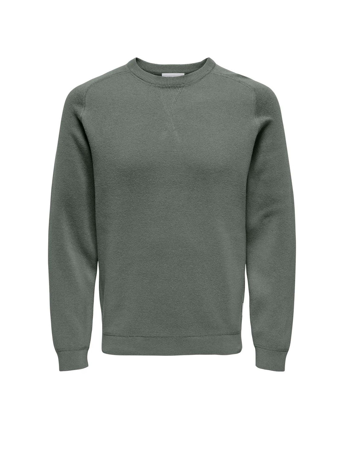 ONSPIN REG 12 CREW KNIT 