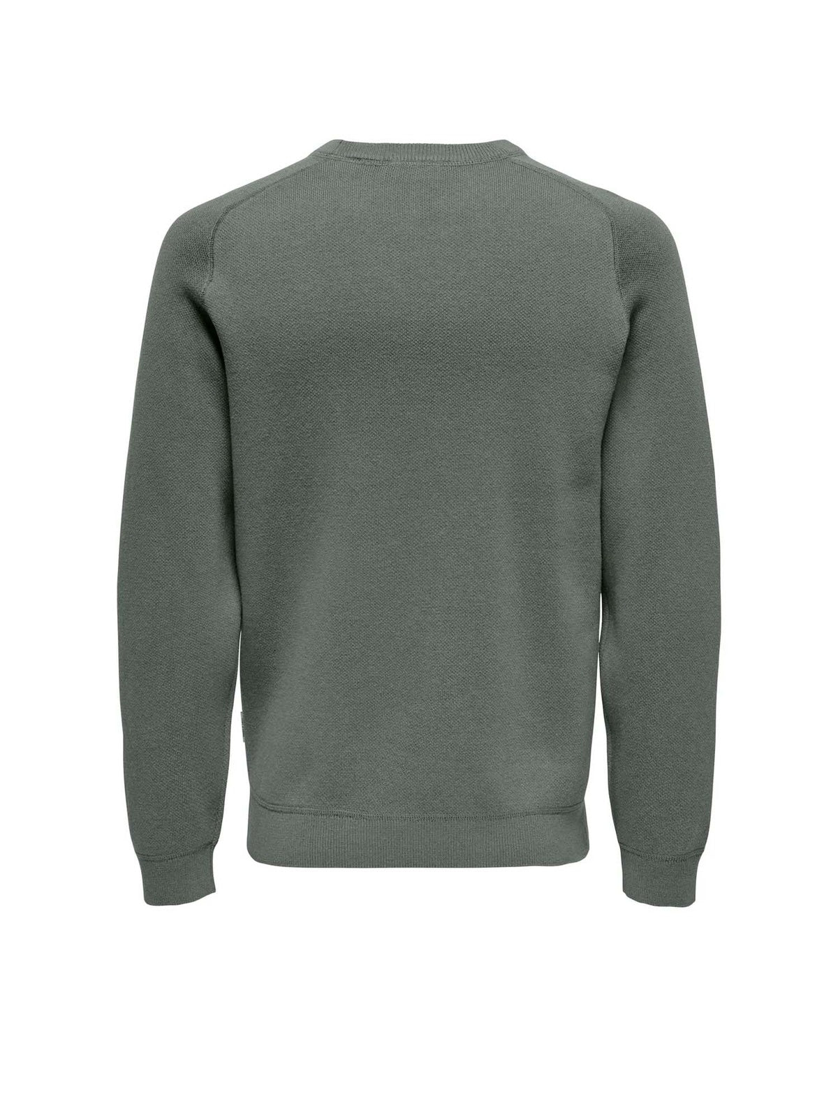 ONSPIN REG 12 CREW KNIT 